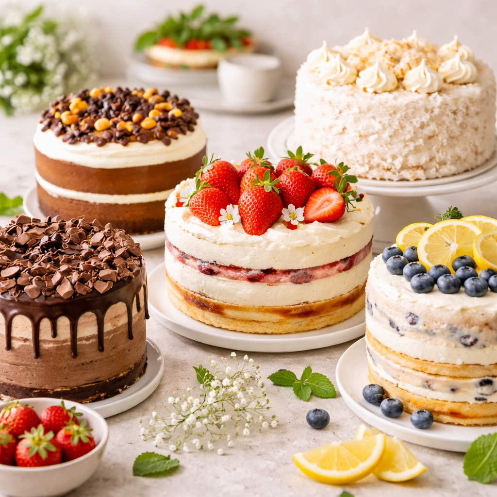 Vegan cake menu in Coimbatore by Homely Oven